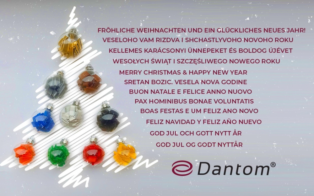 Christmas greeting Dantom