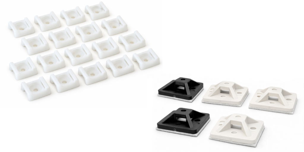 Cable tie mounts